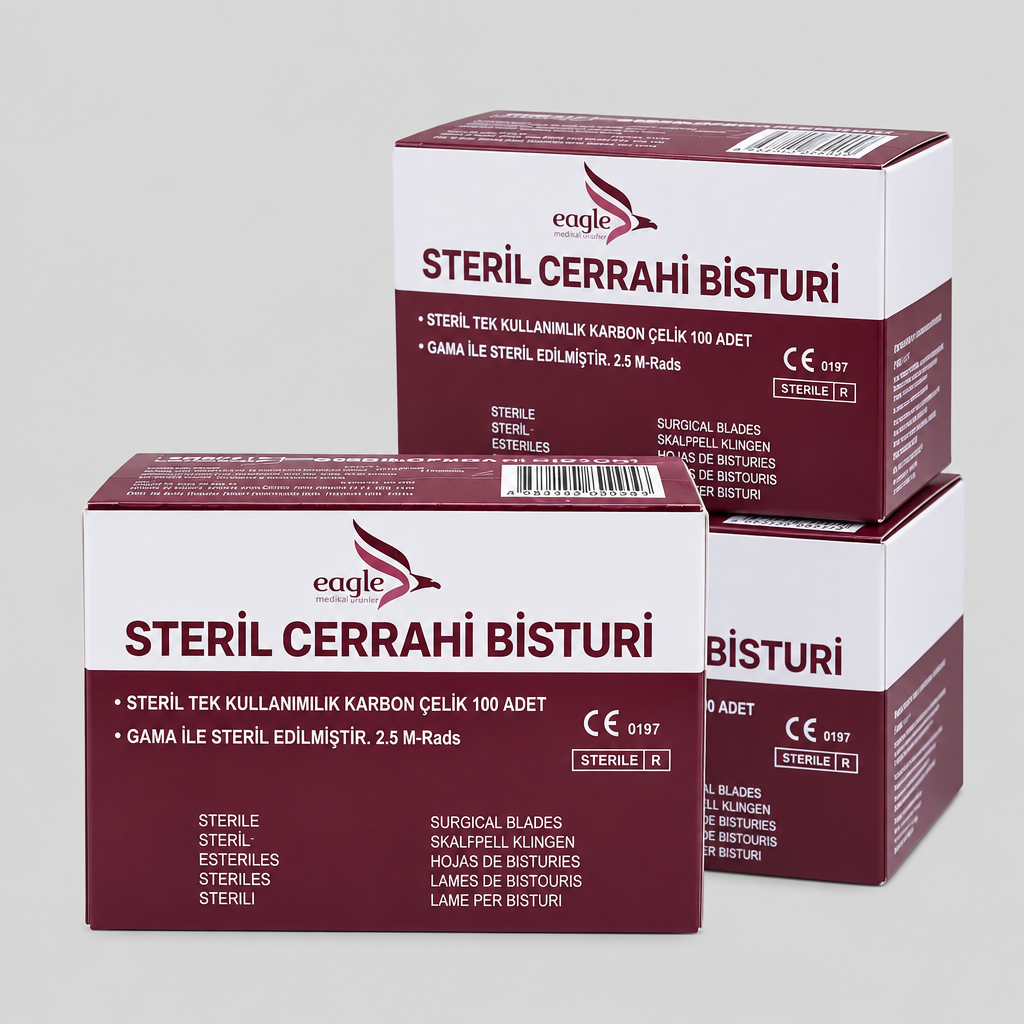 Bisturi Ucu 15 No Cerrahi Steril Bıçak Ucu ürün görseli