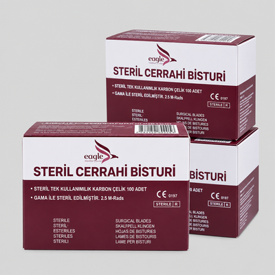 Bisturi Ucu 15 No Cerrahi Steril Bıçak Ucu ürün görseli