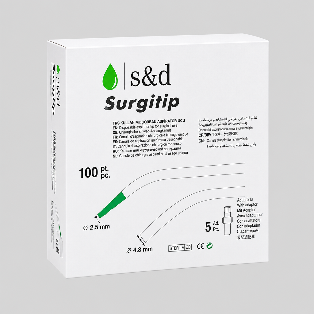 S&D Cerrahi SAKŞIN Dental Aspirasyon İğnesi ürün görseli