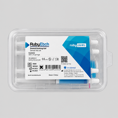 RubyDent Dental Asit Jel Ruby Etch Tek Tüp ürün görseli