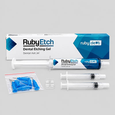 RubyDent Dental Etching Jel Ruby Asit Jumbo Diş Asitleme Jeli ürün görseli