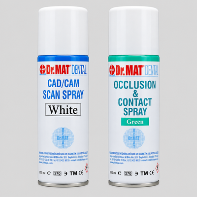 Dr.MAT Dental Renkli Spray Dr.mat CAD CAM Lab Sprey Markeri ürün görseli