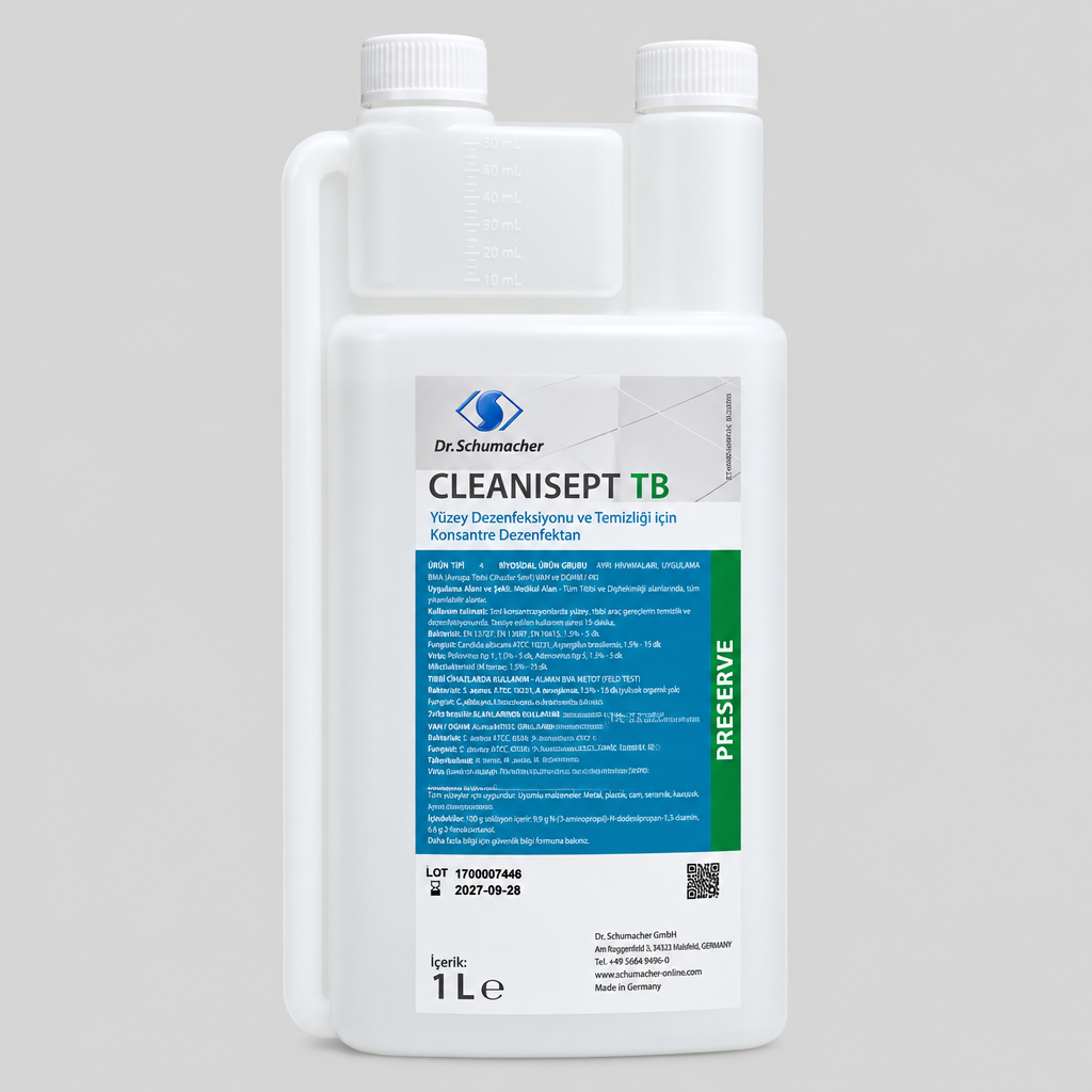 Dr. Schumacher Yüzey Dezenfektan Dr. Schumacher Cleanisept TB 1 Litre ürün görseli