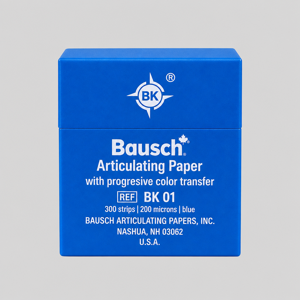 Bausch BK 01 mavi artikülasyon kağıdı 300 şerit