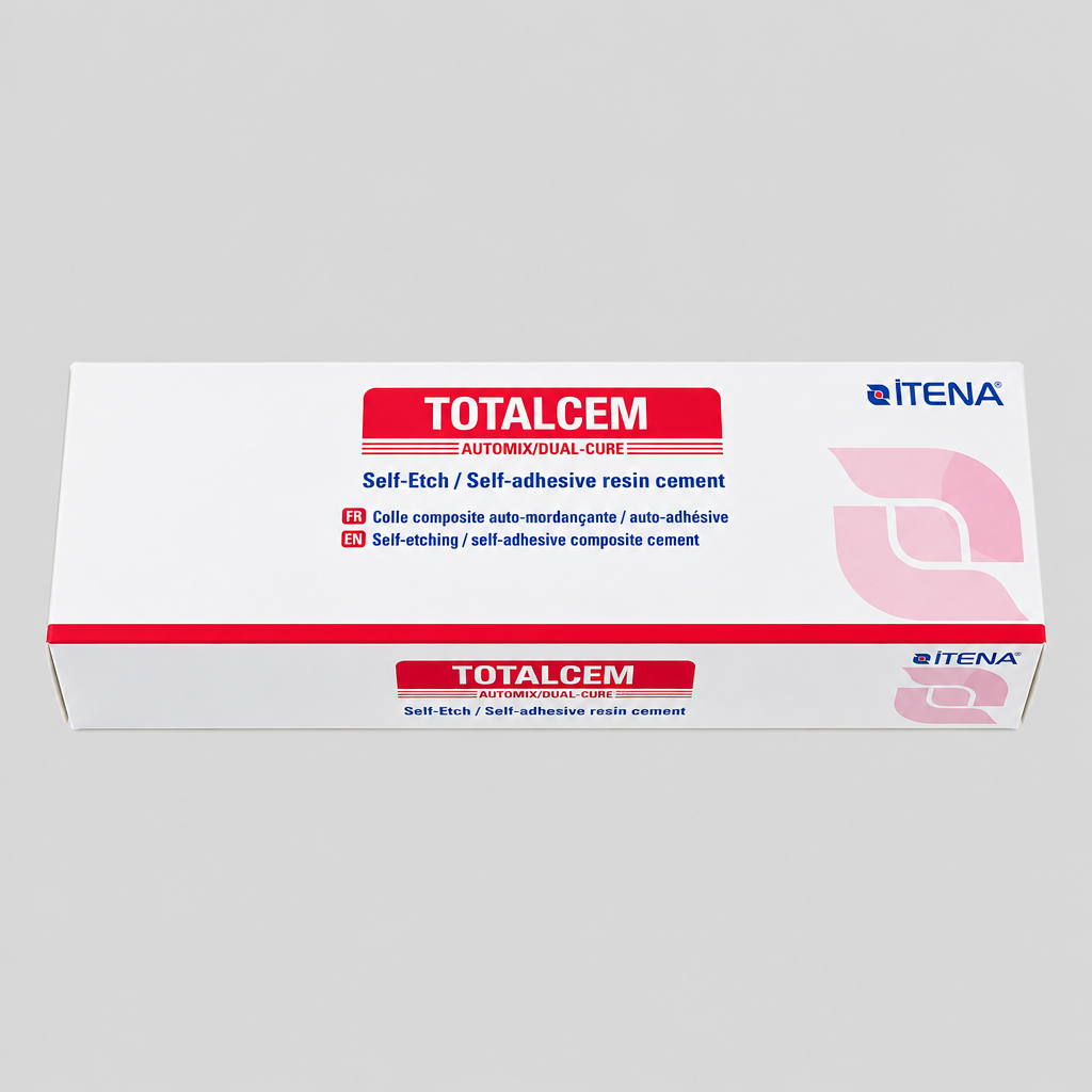 Itena Self-Etch Self-Adhesive Rezın Siman TotalCem Dental Luting Cement ürün ambalajı