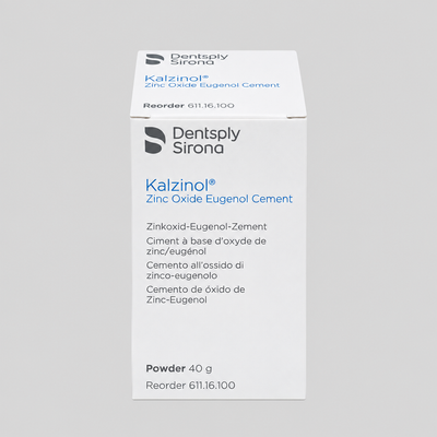 Dentsply Sirona Kalzinol Eugenol Dentsply Sirona Geçici Dolgu Malzemesi 38g ürün ambalajı
