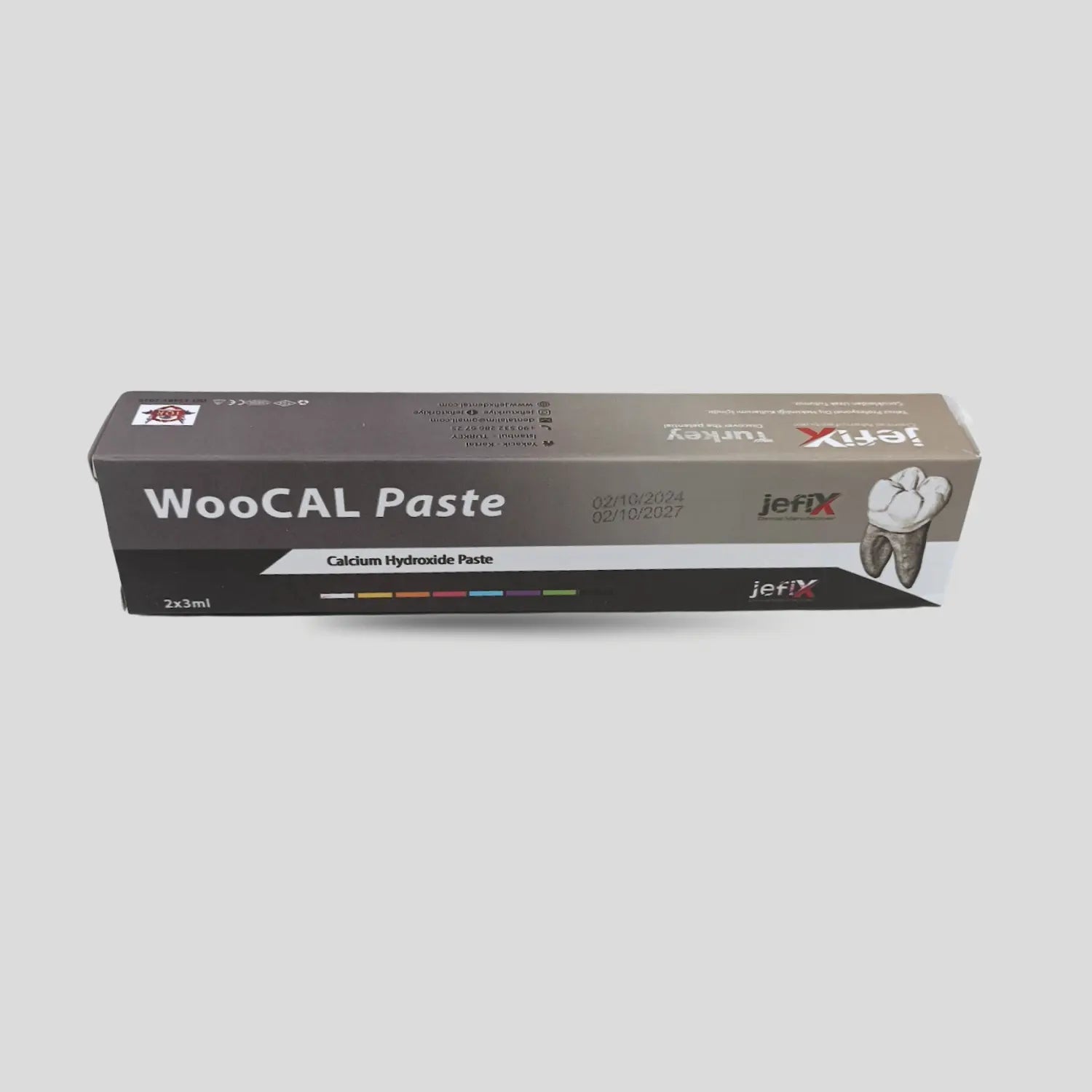 JEFİX WOOCAL PASTE KALSİYUM HİDROKSİT ŞIRINGA 2*3ML