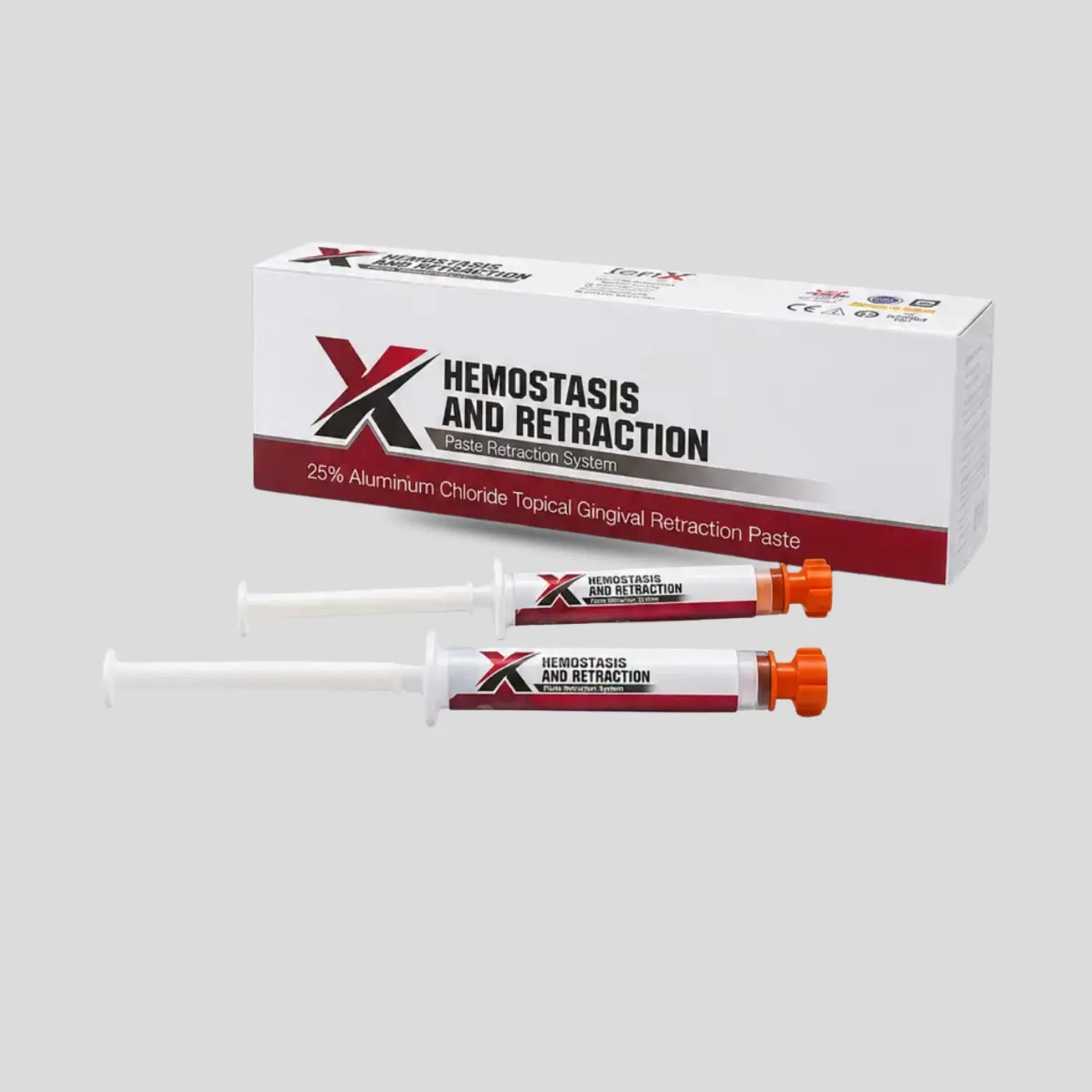X hemostaiıs and retraction 25% aluminium 2li jefix